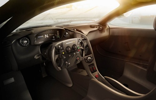 McLaren P1 GTR Interior