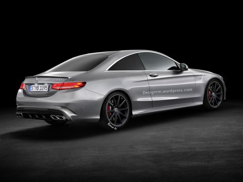 2015 Mercedes C63 AMG Coupe Rendering