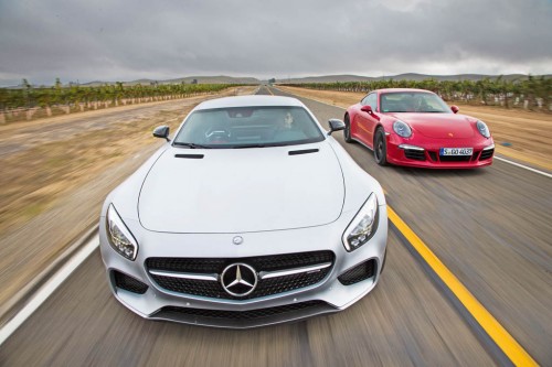 Mercedes-AMG GT vs Porsche 911 GTS