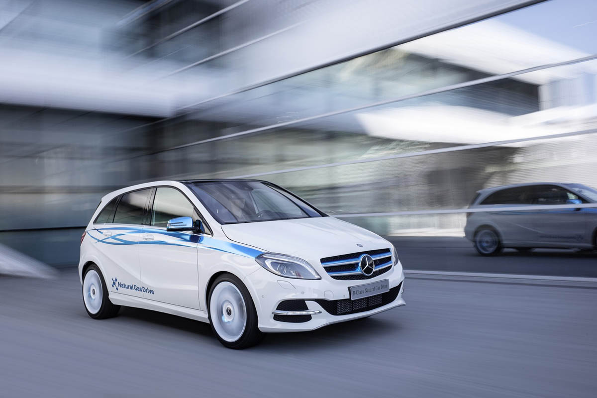 Mercedes Benz B-Klasse, B 200 Natural Gas Drive, (W 242), Paris