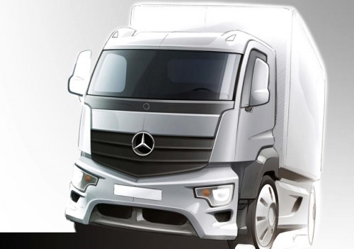 Mercedes-Benz Antos Design Sketch