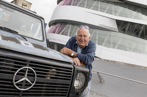 Gunther Holtorf and his Mercedes G300D