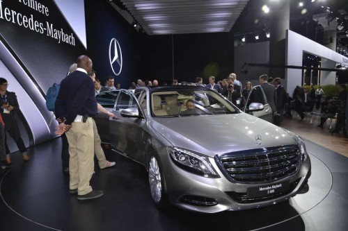 Mercedes-Maybach S-Class at 2014 Los Angeles Auto Show