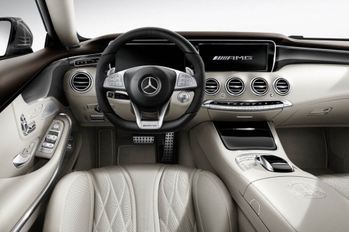 Mercedes S63 AMG Coupe AMG Performance Studio Interior