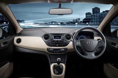 New Hyundai Xcent Interior