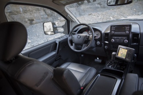 Nissan Alaska ready Titan Crew Cab Interior