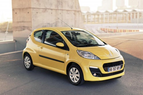 Peugeot 107 Facelift 2012