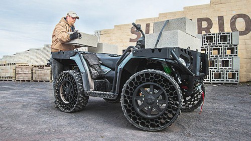 Polaris Sportsman WV850 H.O. with airless tires