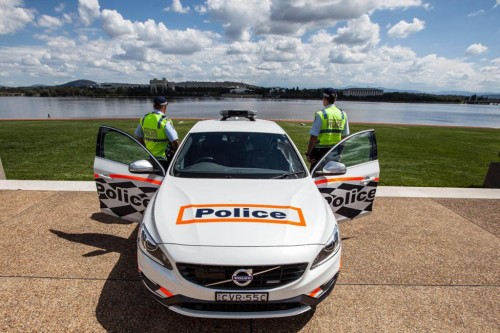 Polestar tuned Volvo S60 police car