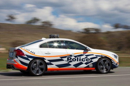 Polestar tuned Volvo S60 police car