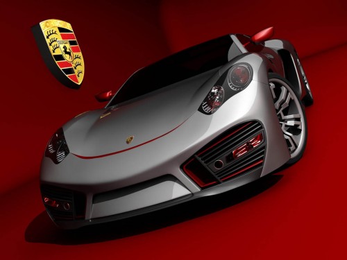 Porsche Supercar Concept Artist Rendering