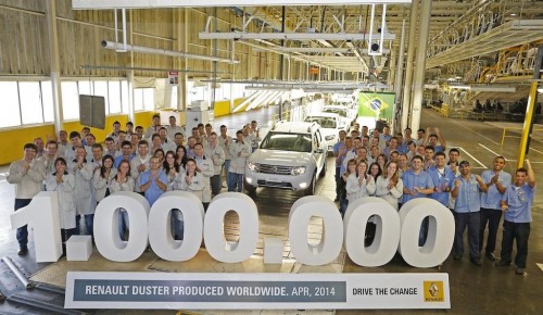 Renault Builds 1 Millionth Duster