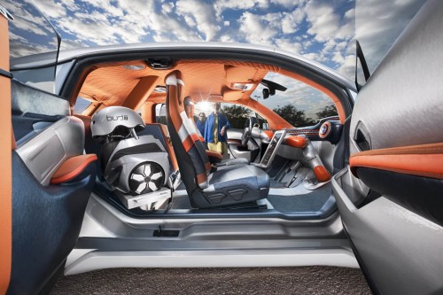 Rinspeed BMW i3 Budii Interior