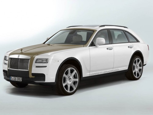 Rolls-Royce SUV Rendered