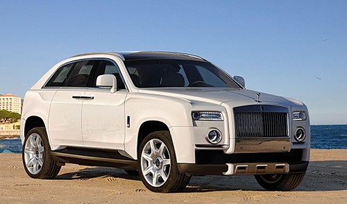 Rolls-Royce SUV Rendered