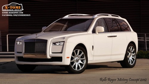Rolls-Royce SUV Rendered