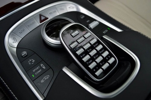 S63 AMG telephone keypad