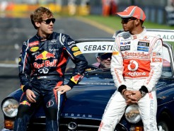 Sebastian Vettel Lewis Hamilton GP race