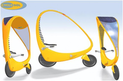 Solar Powered Electric Bike