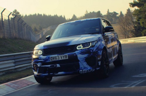 2015 Land-Rover Range Rover Sport SVR Prototype