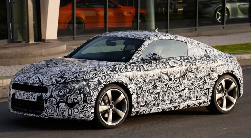 Spy-shot of 2015 Audi TT