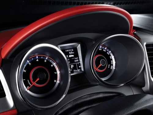 SsangYong Tivoli dashboard