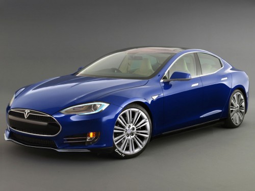 Tesla Model III Rendered