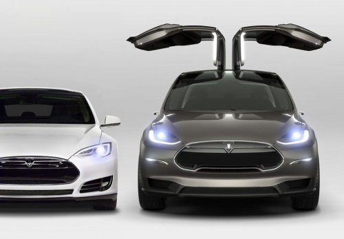 Tesla Model X and Model S