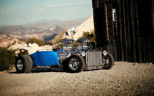 The Double Trouble Hot Rod is a 1927 Model T