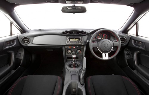 Toyota 86 GT interior