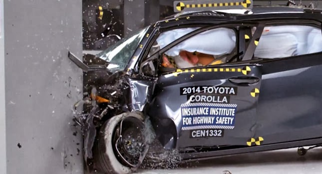 Toyota Corolla IIHS Crash Test