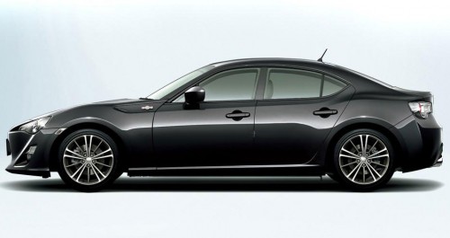 Toyota GT 86 Sedan render