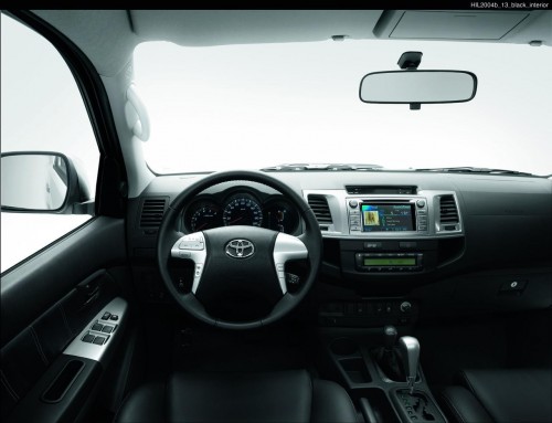 Toyota Hilux Invincible interior