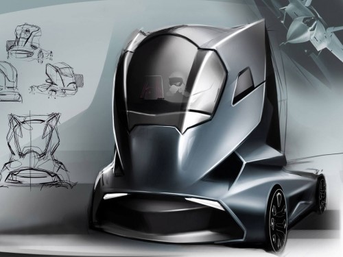 Truck Design Concept by Hermann Seitz