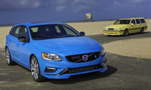 Volvo V60 Polestar and 855 T-5R