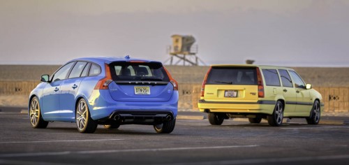 Volvo V60 Polestar and 855 T-5R