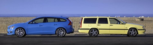 Volvo V60 Polestar and 855 T-5R