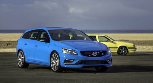 Volvo V60 Polestar and 855 T-5R