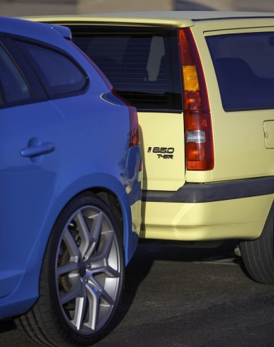 Volvo V60 Polestar and 855 T-5R