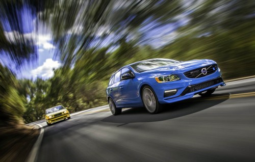 Volvo V60 Polestar and 855 T-5R