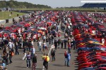 World's largest Ferrari parade held at Silverstone