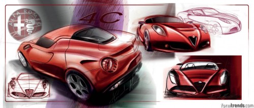 alfa-romeo-4c_sketches