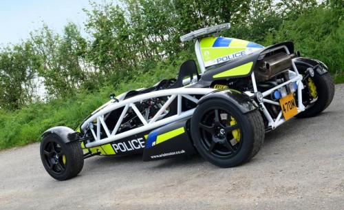 Ariel Atom 3.5R police car coppers