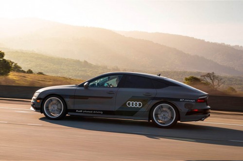 Audi A7 sportback piloted driving concept