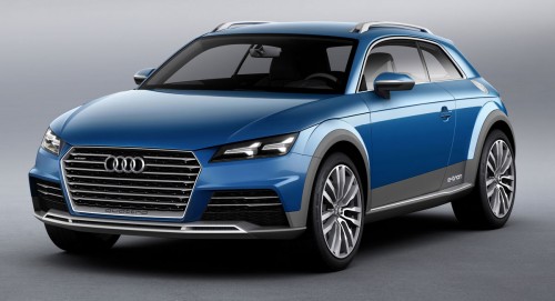 Audi TT allroad shooting brake concept