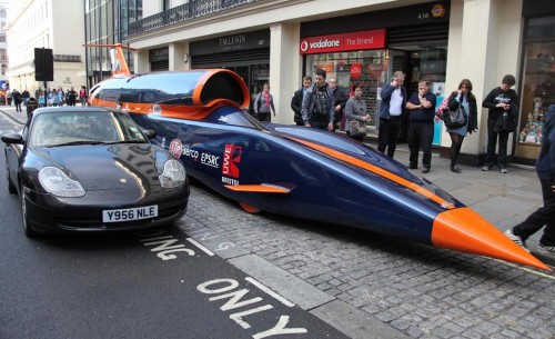 Bloodhound SSC rocket