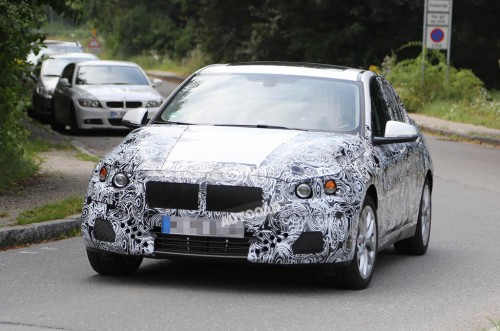 BMW 1-Series Sedan 2016 Spyshot