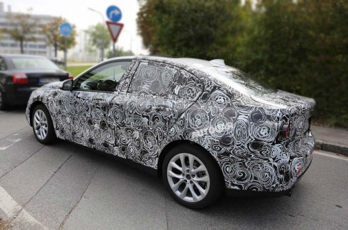 BMW 1-Series Sedan 2016 Spyshot