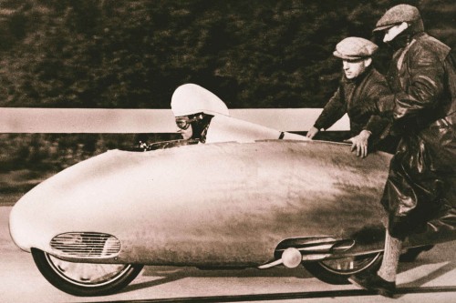 They also built the world's fastest motorcycle... in 1937