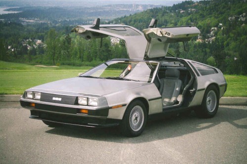 It was also designed by the same guy that designed the DeLorean.